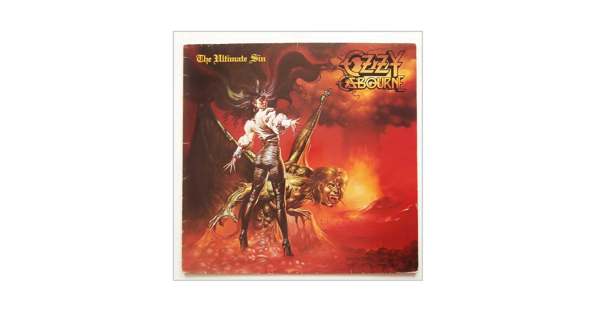 Amazon.com: OZZY OSBOURNE The Ultimate Sin vinyl LP: CDs & Vinyl